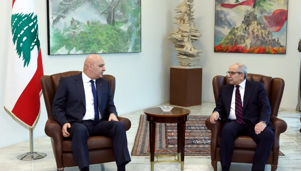 سلام في بعبدا... ورسالة من أمير قطر إلى الرئيس عون دعماً للجيش