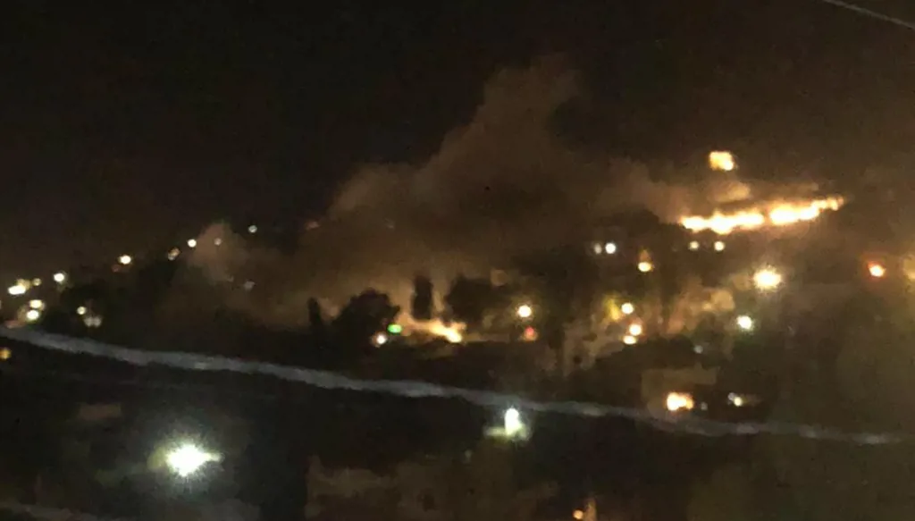 ضحيتان بغارة إسرائيلية على عربصاليم جنوبي لبنان (فيديو وصورة)