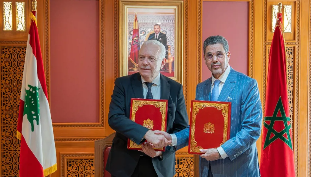 سهيل عبود يوقّع مذكرة تعاون قضائي مع المغرب