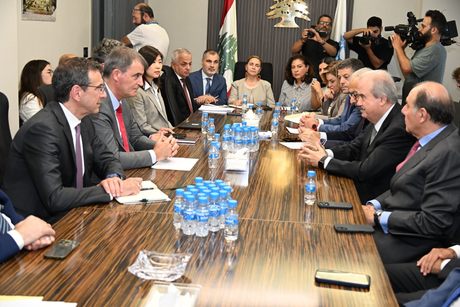الاجتماع الأخير لصندوق النقد في لبنان (وزارة المالية).