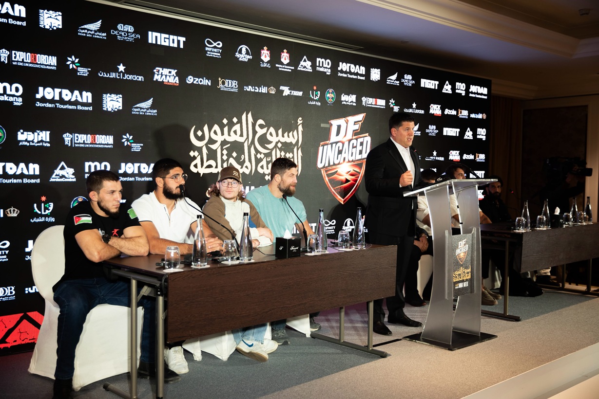 الأردن تطلق أسبوع الفنون القتالية المختلطة بحضور نجوم عالميين.