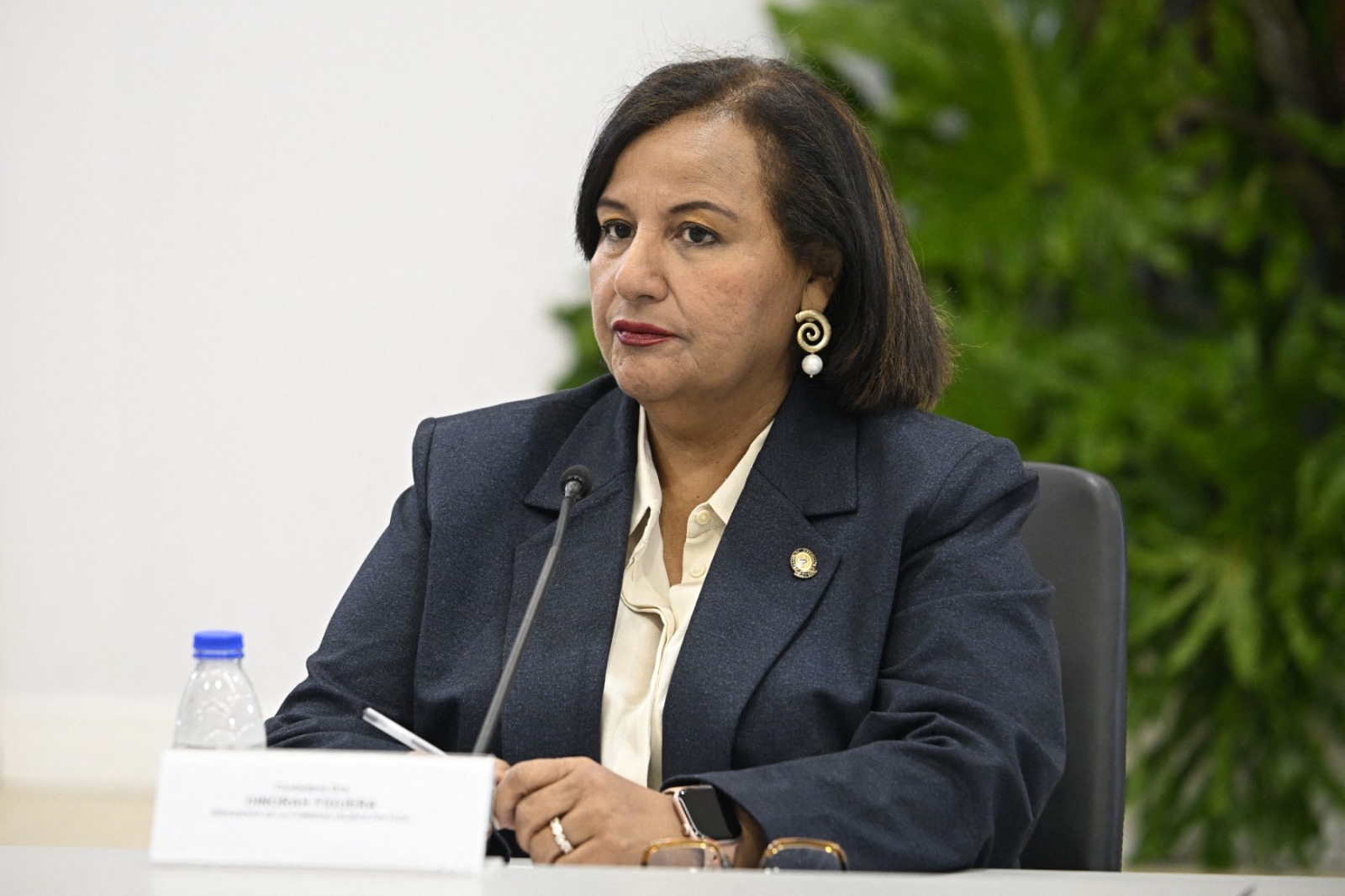  المعارضة دينورا فيغويرا  (أ ف ب).