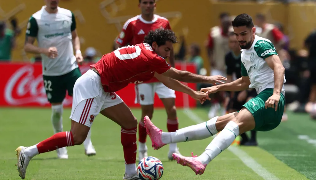 إيقاف مباراة الأهلي وبالميراس حتى إشعار آخر (فيديو)