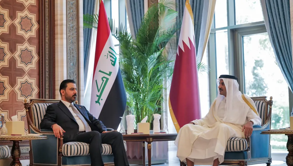 أمير قطر والزيدي: لاعتماد الدبلوماسية في معالجة الأزمات