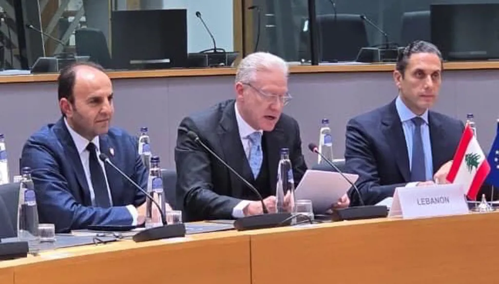 رجي من بروكسل: التنفيذ الكامل لقرار حصر السلاح يكتمل نهاية 2026