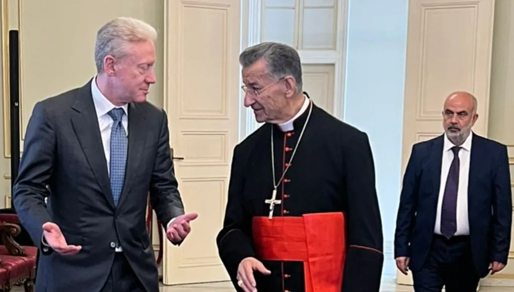 الراعي بحث مع رجي في التطوّرات وضرورة تمكين المغتربين من الاقتراع لـ128 نائباً