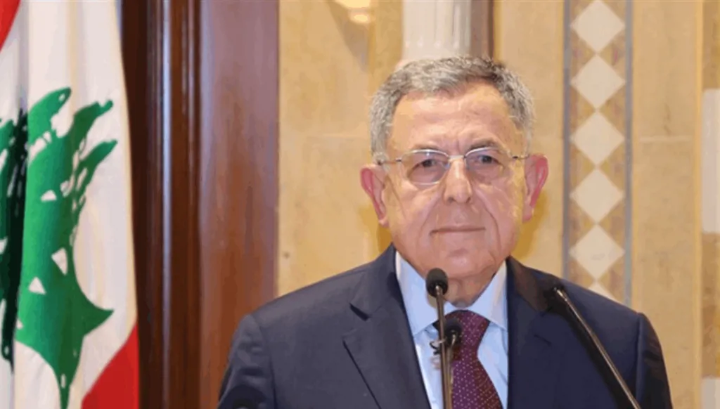 السنيورة يستنكر تجوّل رئيس الأركان الإسرائيلي في جنوب لبنان... وهذا ما طلبه من إيران
