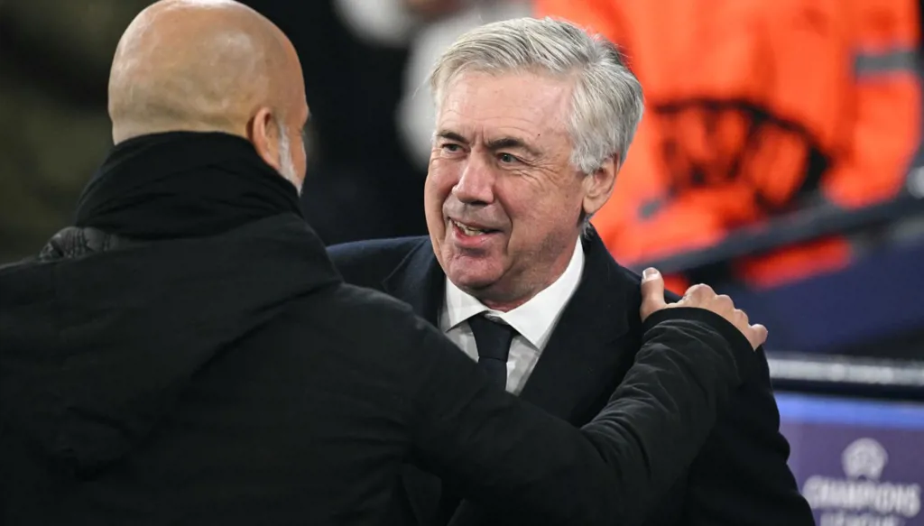 أنشيلوتي يحقق إنجازاً قياسياً في دوري الأبطال متجاوزاً غوارديولا