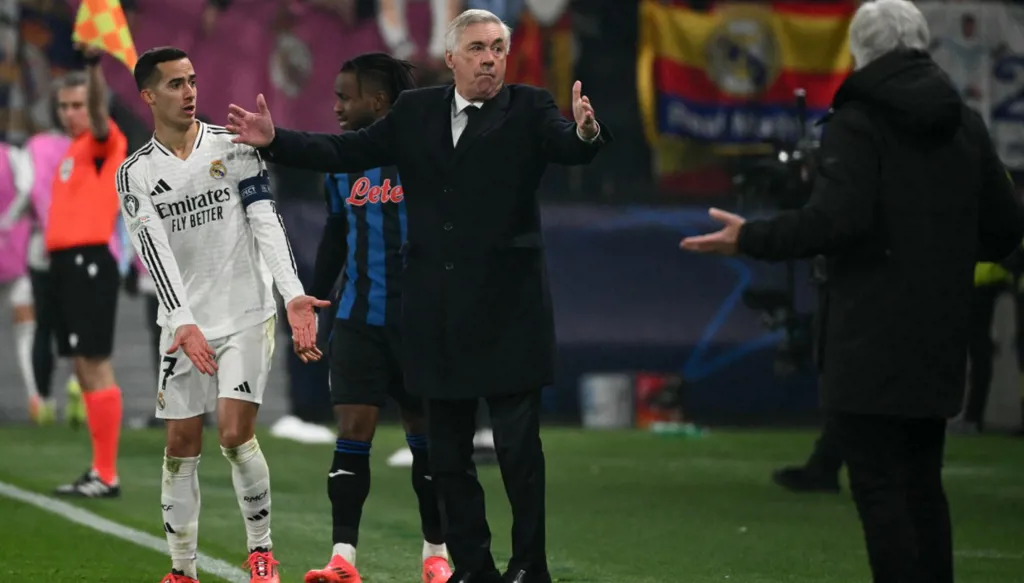 مدرب ريال مدريد يشكك بفرص التأهل في دوري أبطال أوروبا