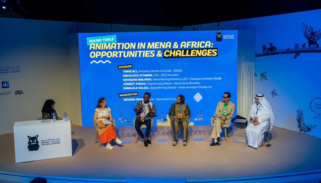 رسوم متحركة بهوية محلية وطموح عالمي: أصوات من الشرق الأوسط وأفريقيا في الشارقة