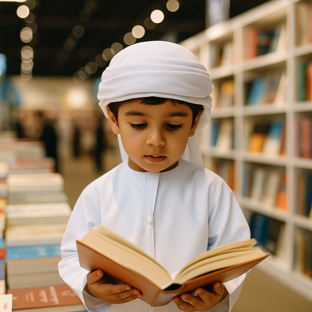 معارض الكتاب وشغف الأطفال بالقراءة.