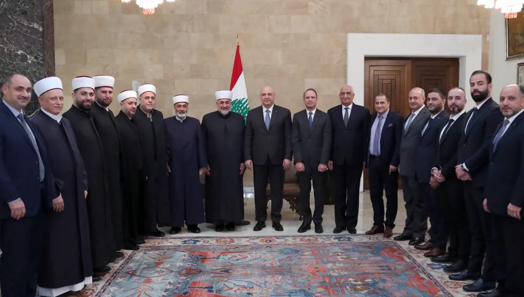 الرئيس اللبناني: على المجتمع الدولي إرغام إسرائيل على الانسحاب