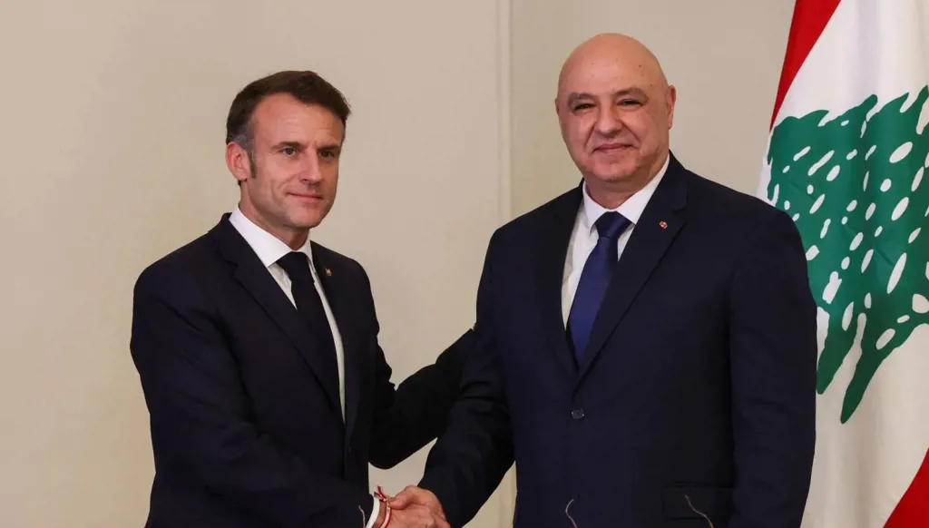 عون وماكرون