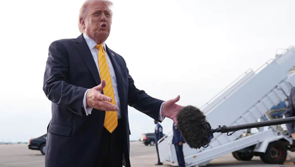 President Trump says he is reviewing a new Iranian proposal to end the war