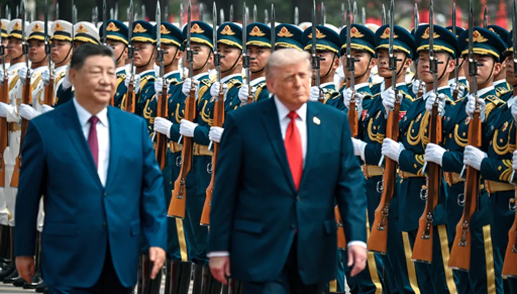 The Latest: Trump wraps up China visit and holds private meeting with Chinese leader Xi Jinping