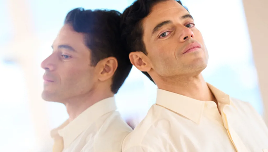 Rami Malek poses for portrait photographs for the film 'The Man I Love' at the 79th international film festival, Cannes, southern France, Tuesday, May 19, 2026. (Photo by Scott A Garfitt/Invision/AP)