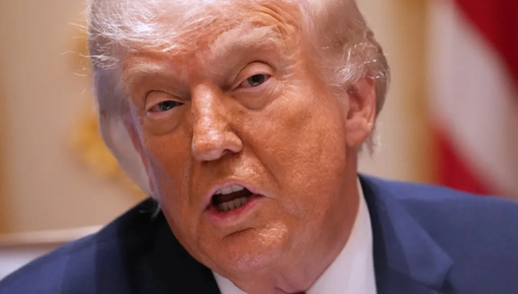 President Donald Trump speaks during a Cabinet meeting at the White House, Wednesday, May 27, 2026, in Washington. (AP Photo/Jacquelyn Martin)