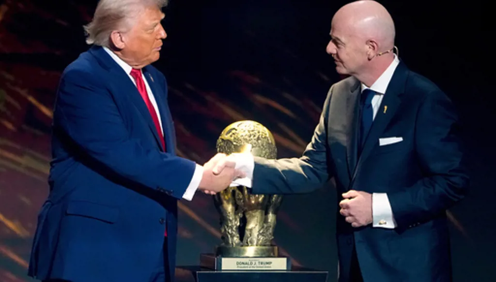 FIFA lifts US star striker's red card suspension after Trump calls Infantino