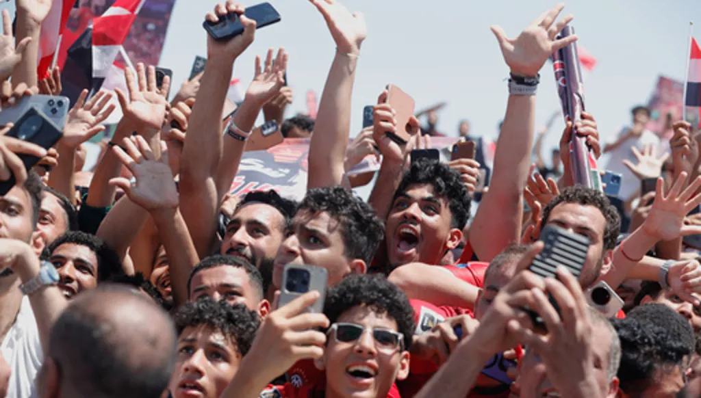 Egypt's national football team gets a warm welcome home after World Cup loss