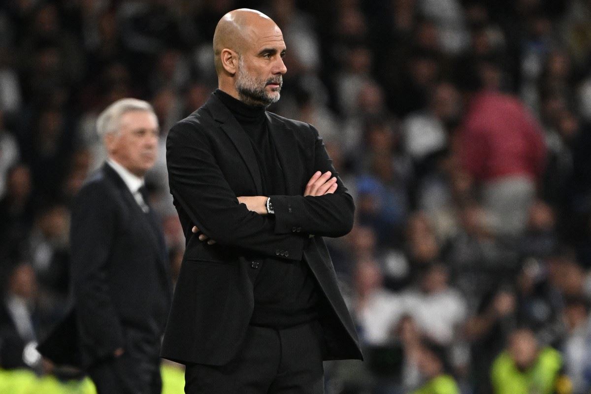 غوارديولا يحسم قائمة غيابات مانشستر سيتي أمام ريال مدريد