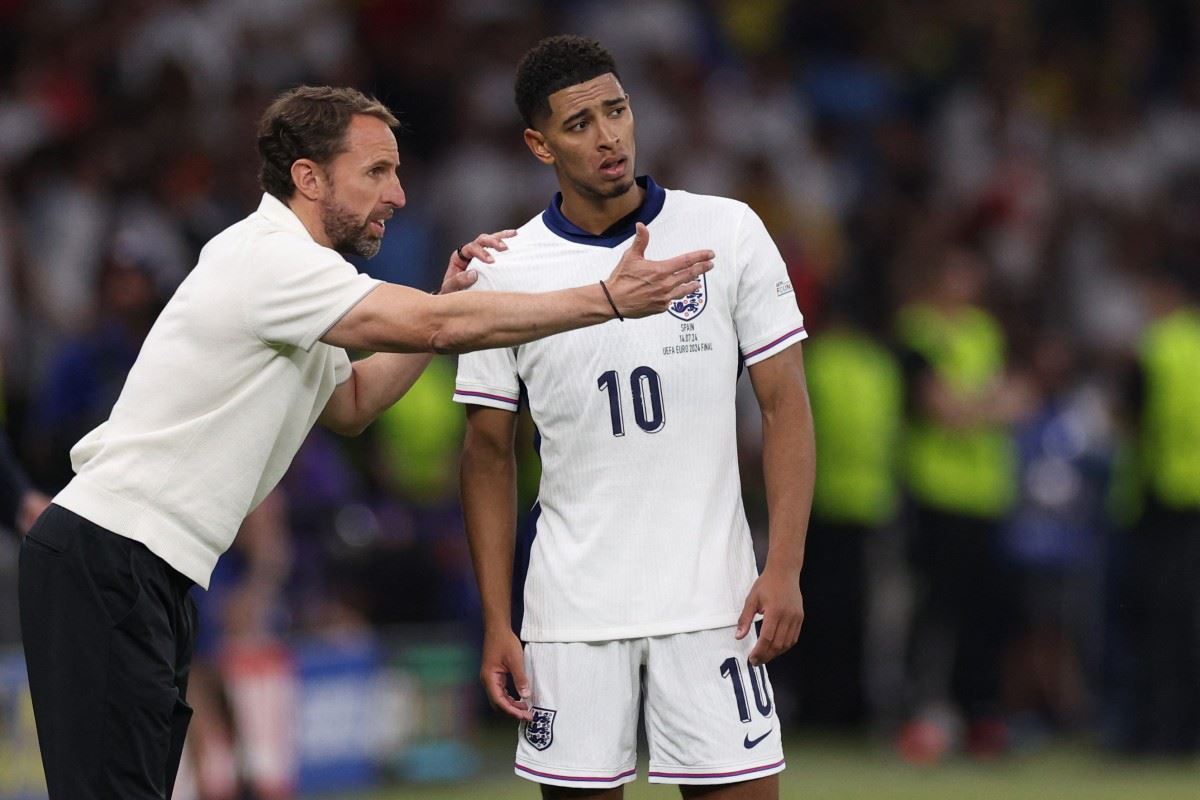 سر غضب بيلينغهام على ساوثغيت في نهائي يورو 2024