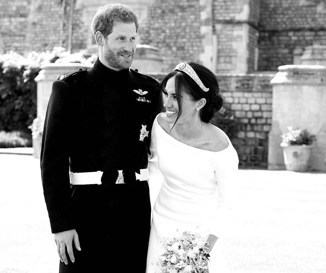 هل اقتُطعت ميغان ماركل من صورة عيد ميلاد الأمير هاري؟