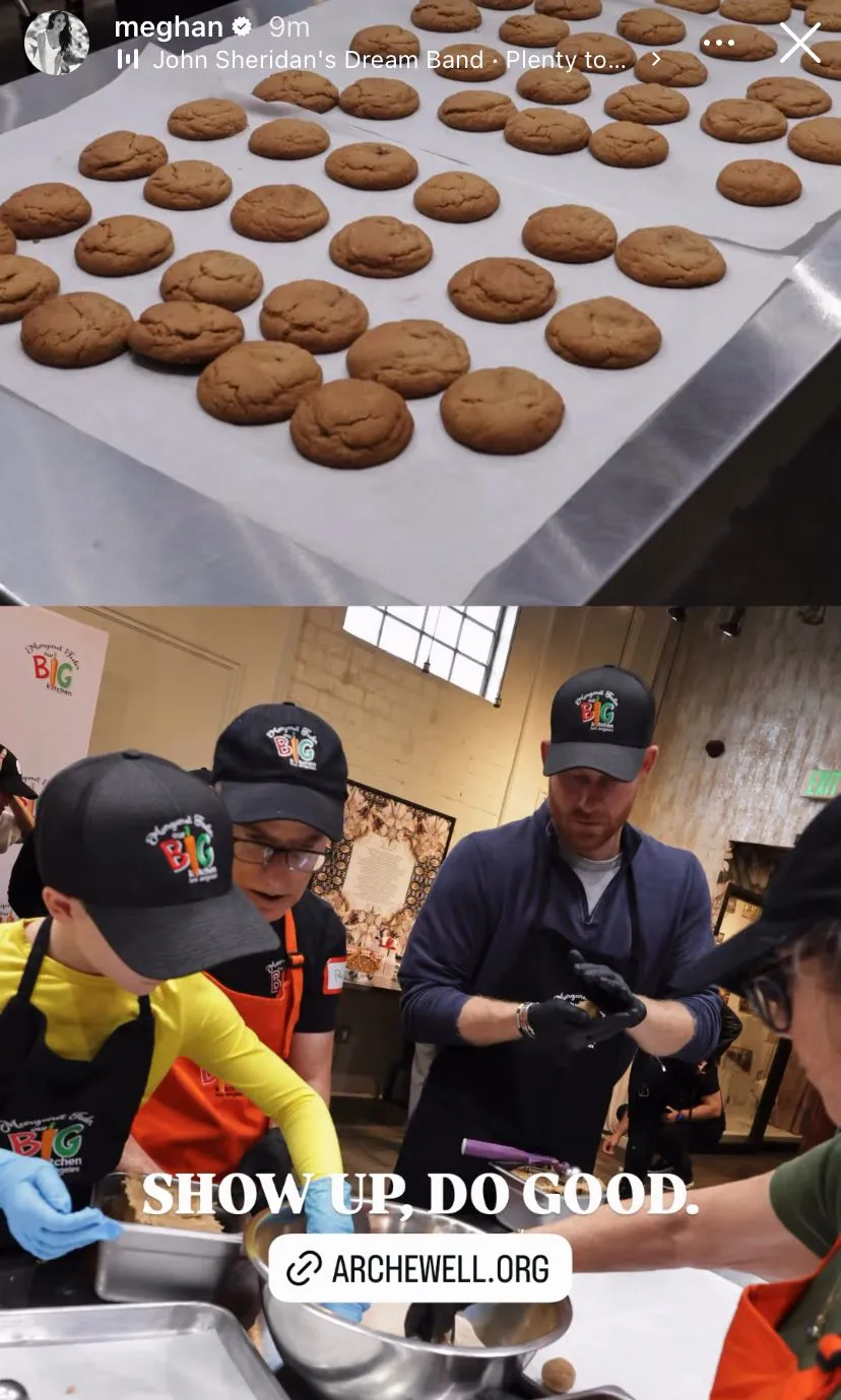 الأمير هاري والأمير آرتشي في لوس أنجليس (إنستغرام).