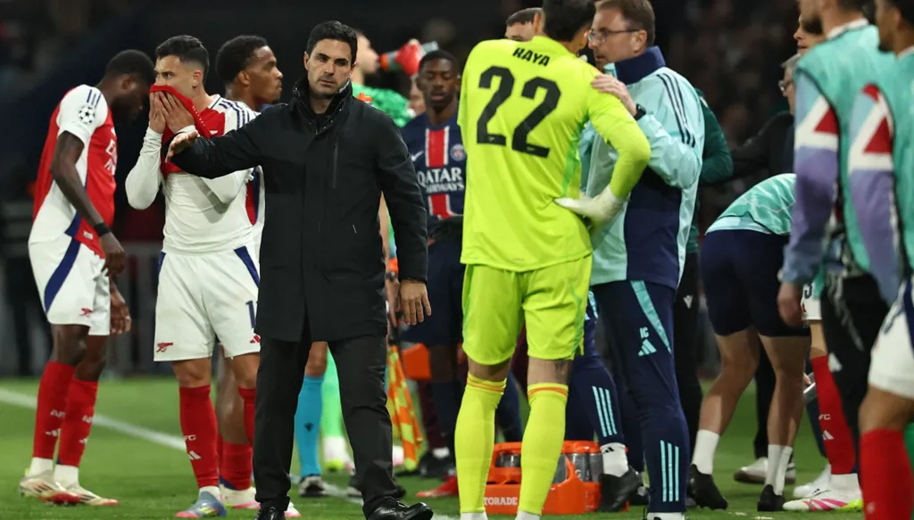 أرتيتا يؤكد: "أرسنال كان الأفضل في دوري أبطال أوروبا"