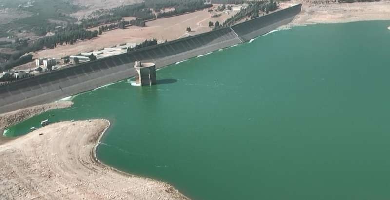 صورة لحوض نهر الليطاني (المصلحة الوطنية لنهر الليطاني)