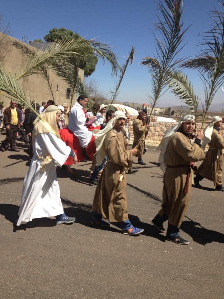 أحد الشعانين في بعلبك (لينا اسماعيل).