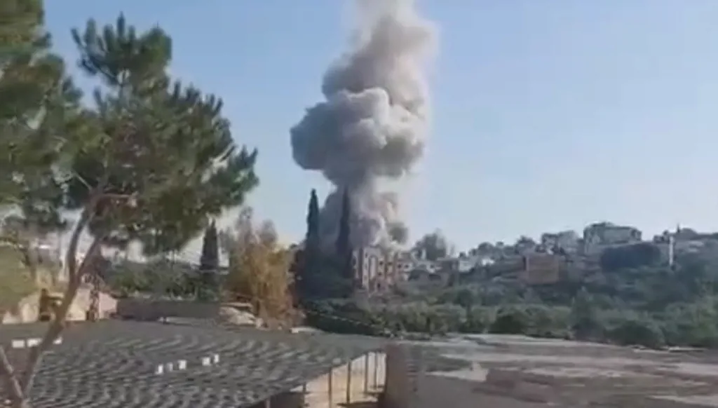 استهداف اسرائيلي يطال  النبطية 
