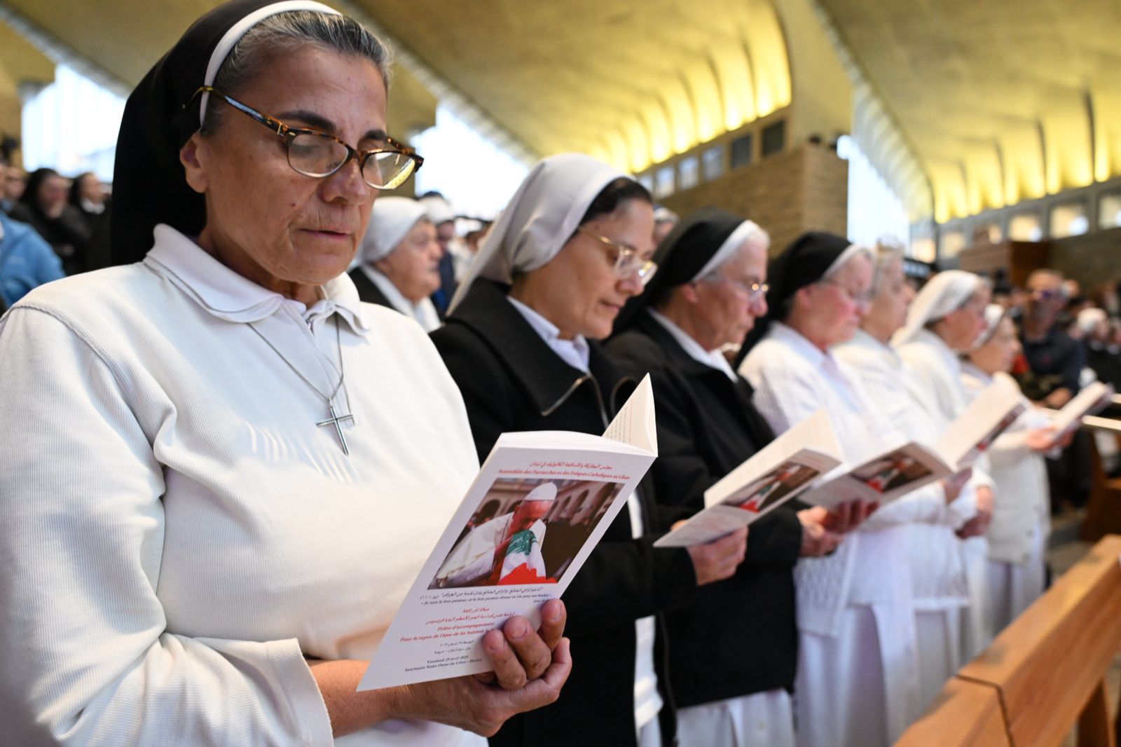 قداس في حريصا (حسام شبارو).