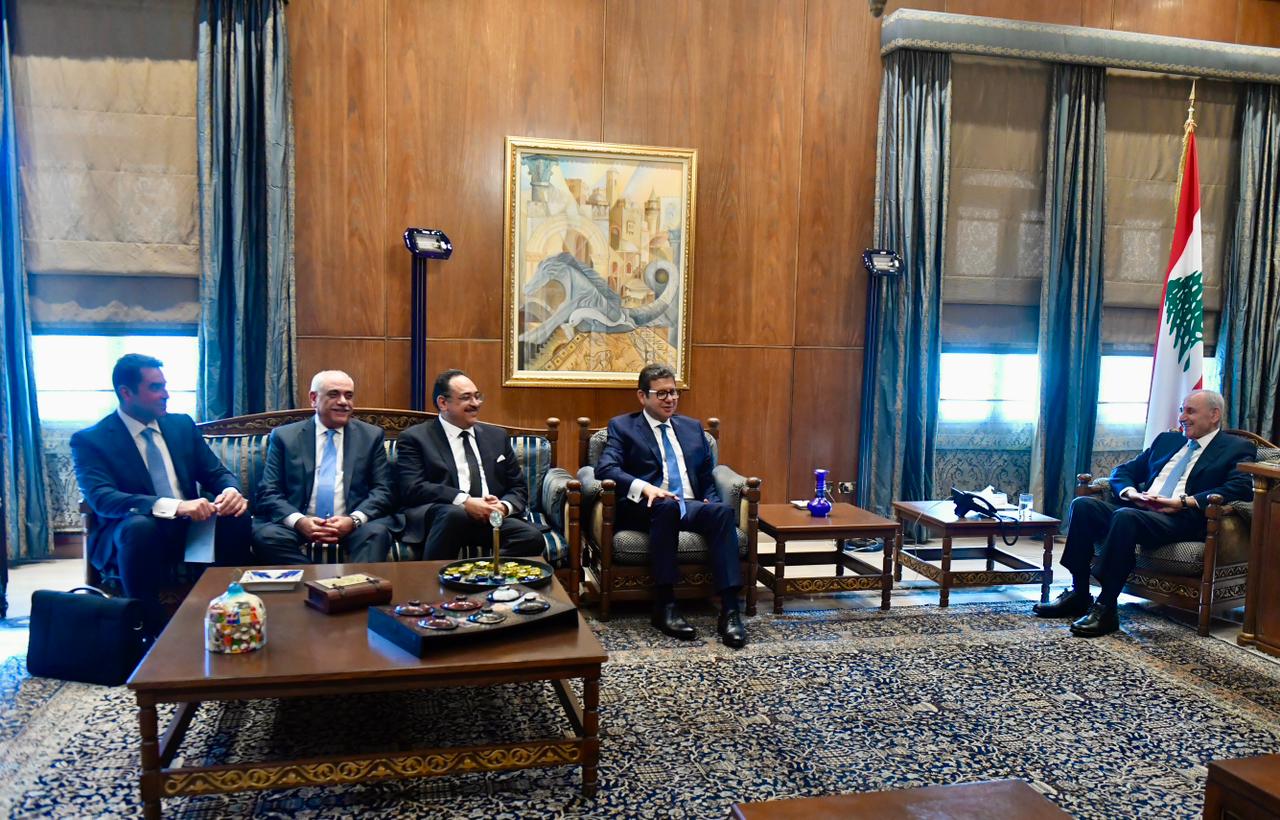 نبيه بري وحسن محمود رشاد (حسام شبارو).