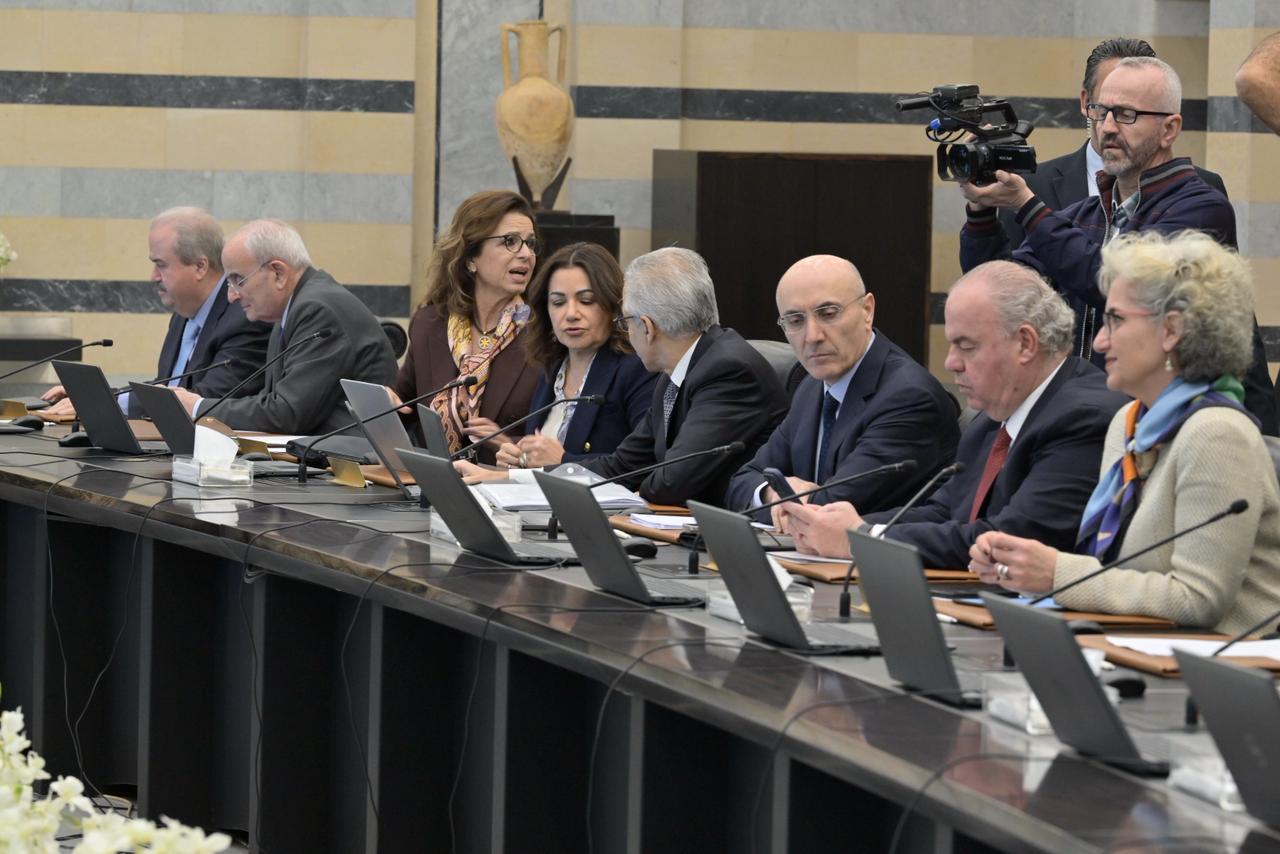 جلسة لمجلس الوزراء (تصوير: نبيل اسماعيل).