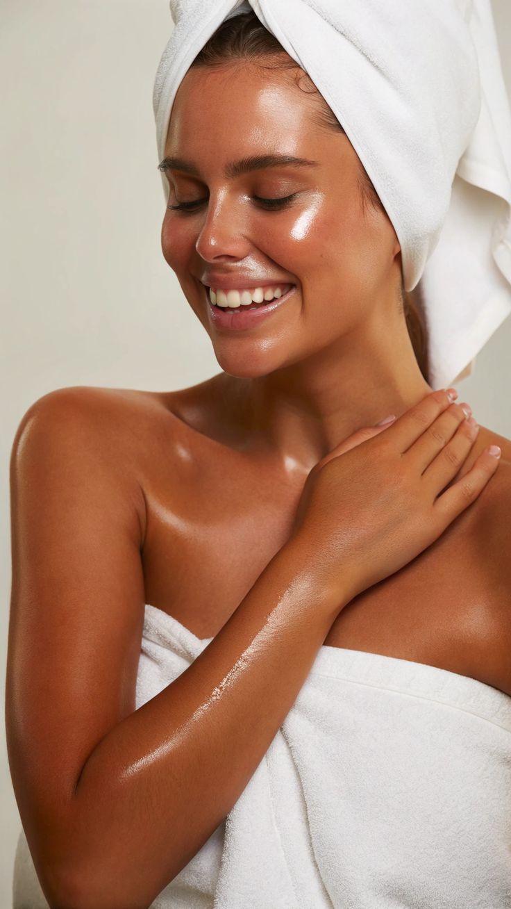 تطبيق مستحضرات التسمير التدريجي (Pinterest)