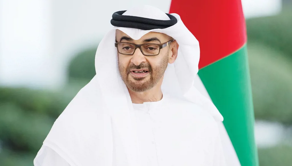 محمد بن زايد يبرق للشرع مهنّئاً بحلول رمضان ‏