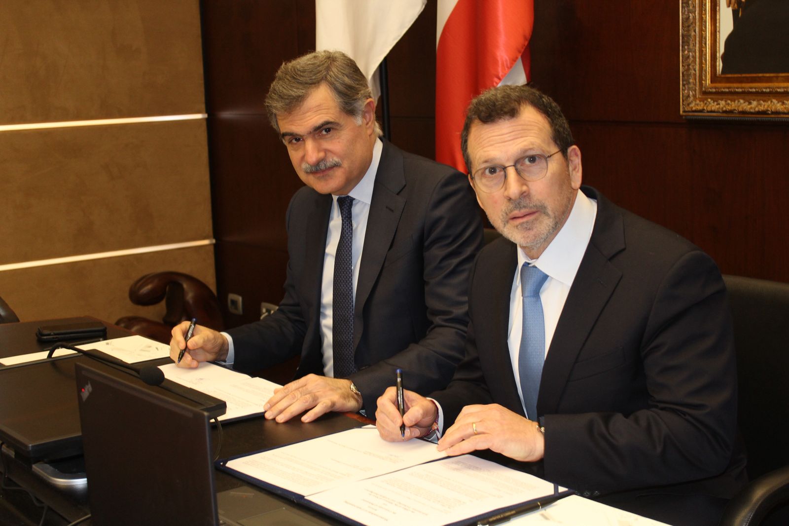 الصورة الرسمية لمذكرة التعاون.