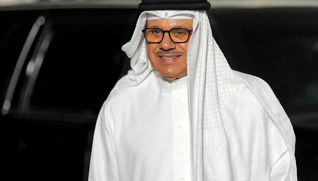 وزير خارجية البحرين. (أ ف ب)