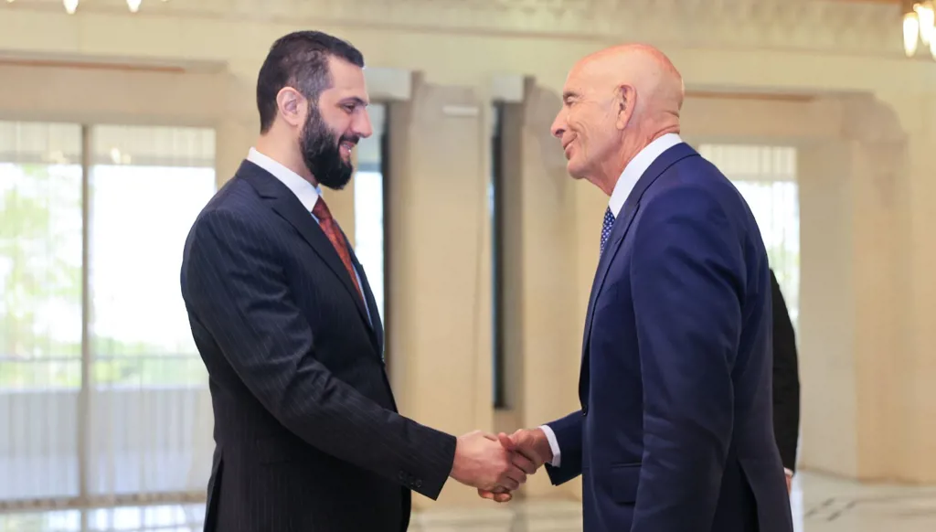 برّاك التقى الشرع: "قسد" كانت بطيئة بالتفاوض مع دمشق