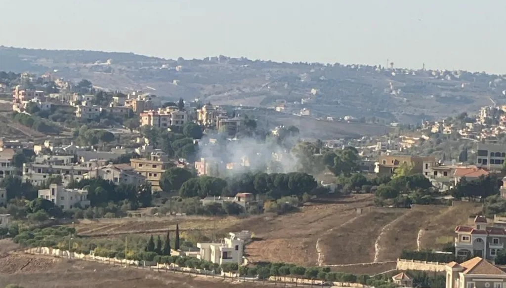 غارة على بنت جبيل (النهار).