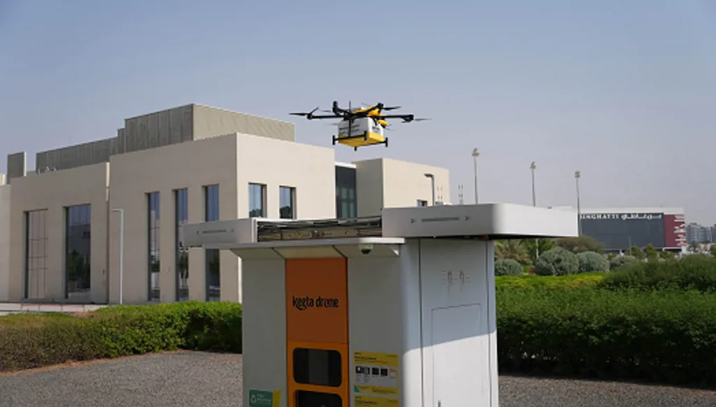 الإمارات تطلق خدمة توصيل الطرود بطائرات "الدرونز"