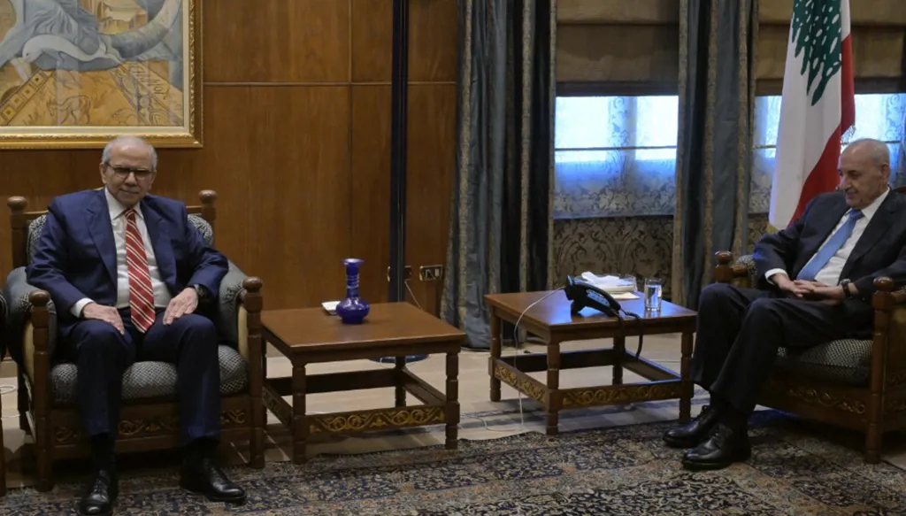 سلام بعد لقائه بري: "كفَّى ووفَّى"