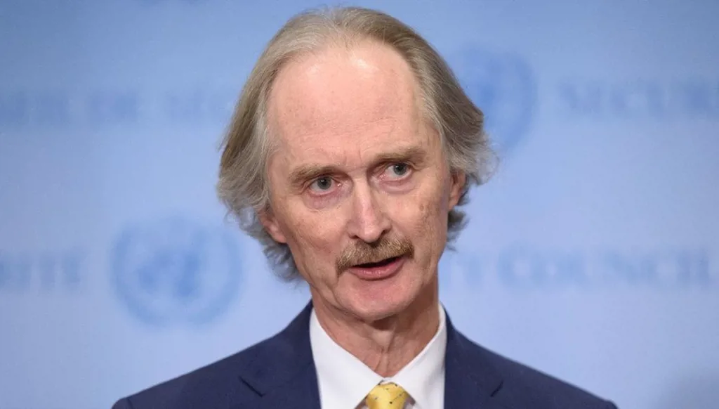 بيدرسون في سوريا: نأمل نهاية سريعة للعقوبات