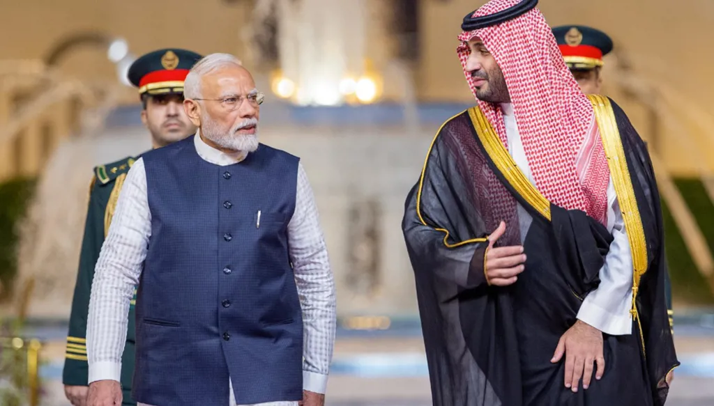 ولي العهد السعودي يستقبل مودي... لقاء واجتماع لمجلس الشراكة الاستراتيجية (صور وفيديو)