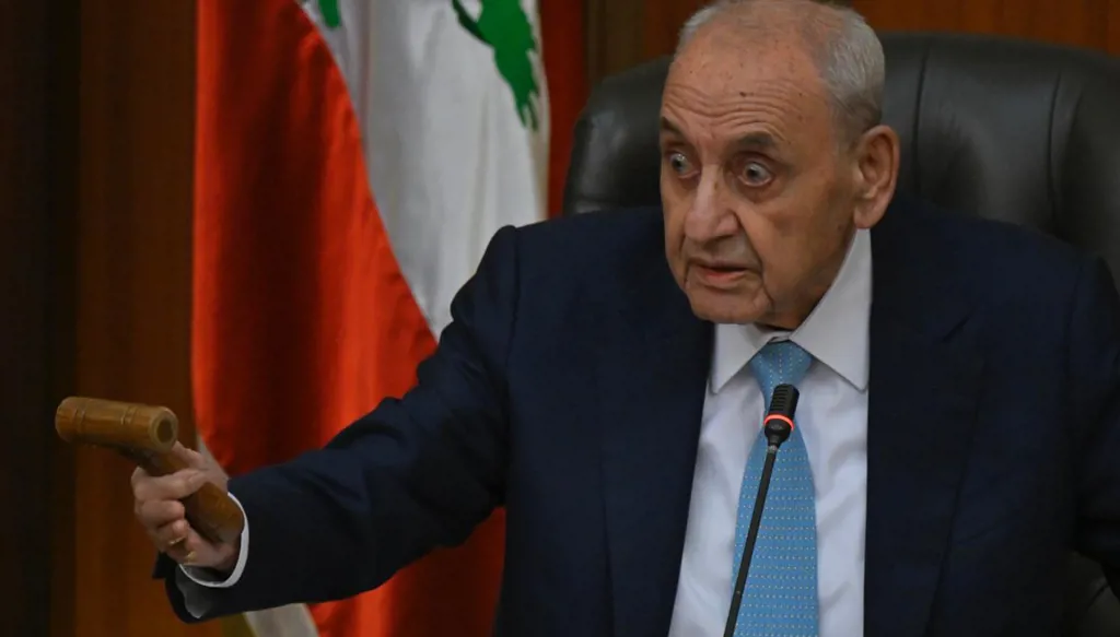 نبيه بري. (نبيل إسماعيل)