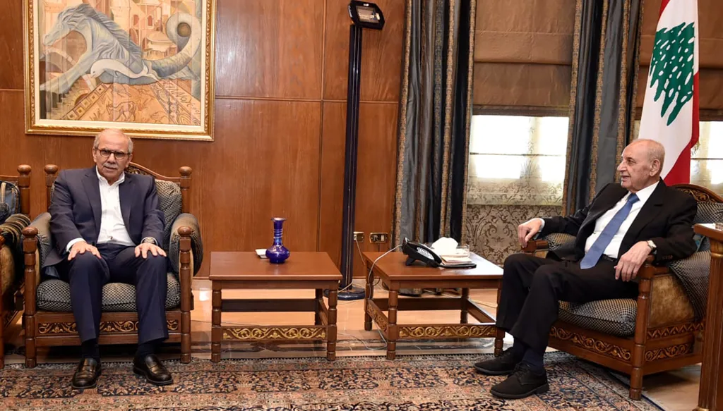 لقاءات لبري في عين التينة... بحث في آخر التطوّرات مع سلام