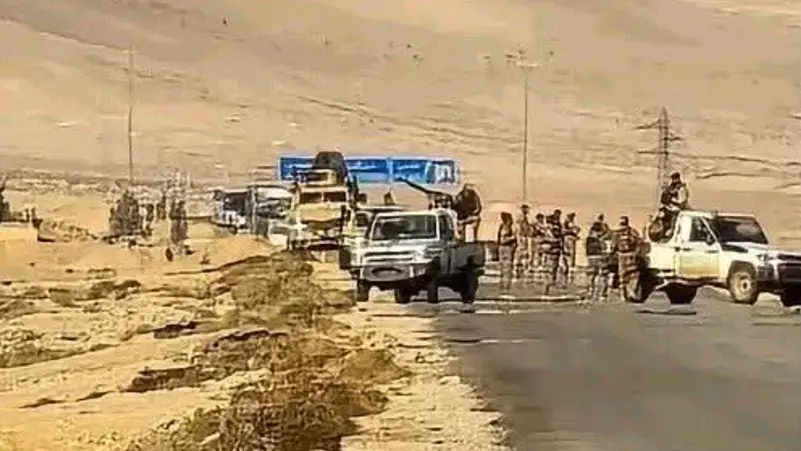 من موقع الهجوم في تدمر