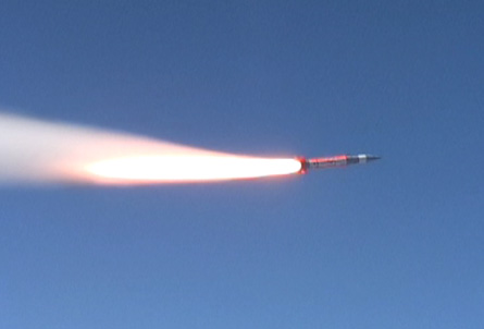 صاروخ من طراز بلو سبارو. 