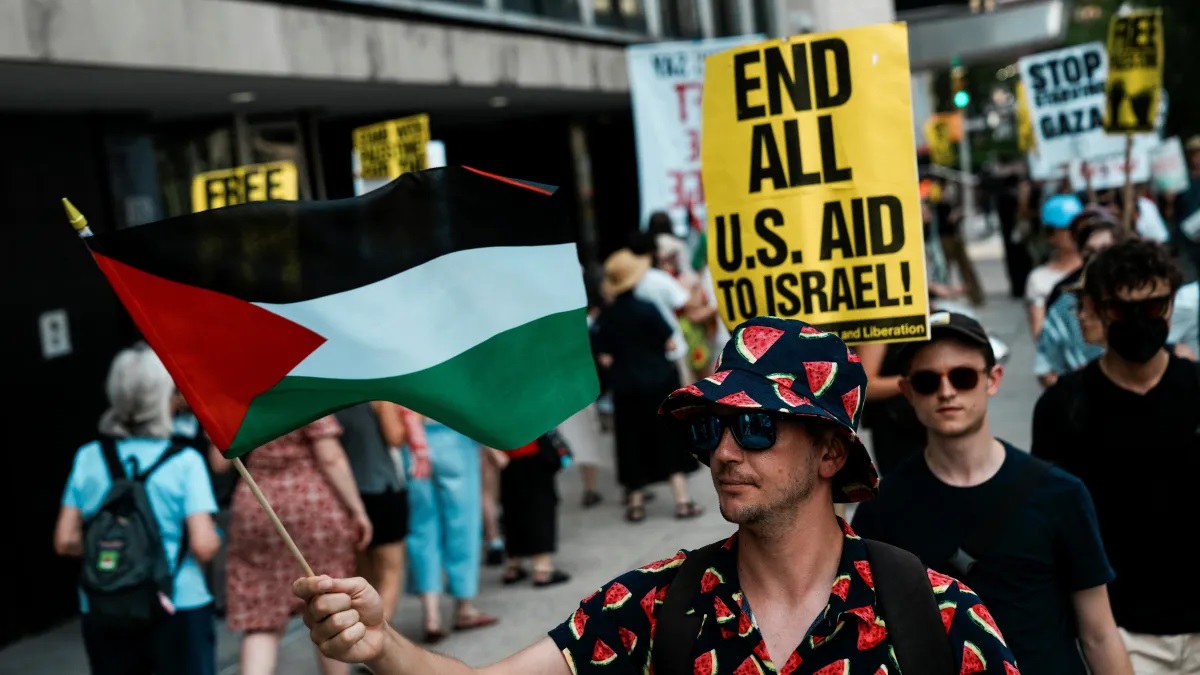 تحركات في ولايات أميركية تطالب بوقف المساعدات لإسرائيل ‏‏(وكالات)‏