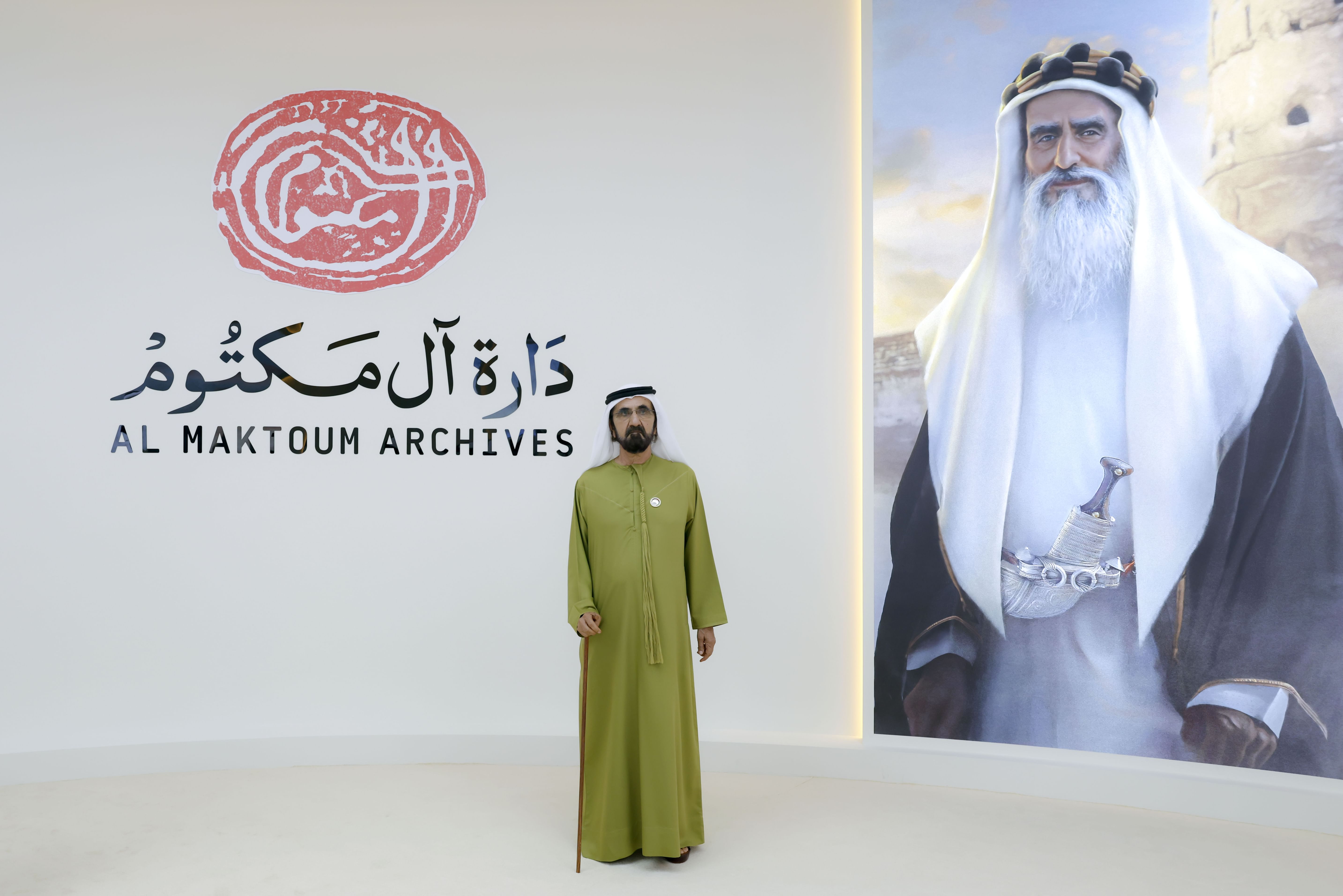 بن راشد يفتتح دارة آل مكتوم (وام)